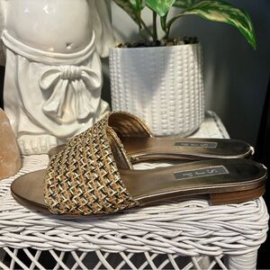😍SJP Stylish Woven Slide Sandals Euro 37/US 6.5